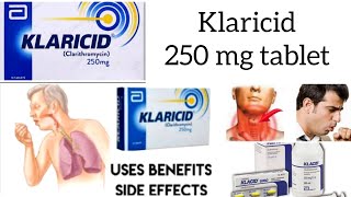 Klaricid tablet 250 mg uses in urdu [upl. by Erdnael147]