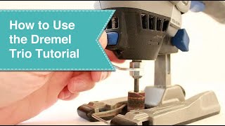 Using a Dremel Trio [upl. by Eibot]