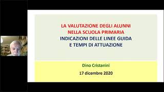 La valutazione nella scuola primaria Le indicazioni delle Linee guida e i tempi di attuazione [upl. by Sheffy452]