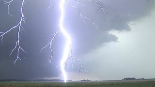 EXTREME Close Lightning in HD compilation Loud thunder [upl. by Naira]