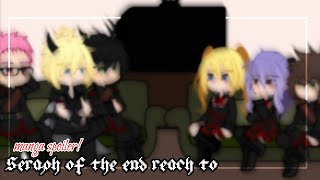 Owari no seraphseraph of the end react to Gacha club [upl. by Eneroc237]