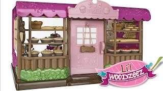 Unboxing toys videos Lil Woodzeez Bakery [upl. by Eecart]