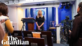 Coronavirus Trump’s press secretary Kayleigh McEnany holds briefing – watch live [upl. by Rudich741]