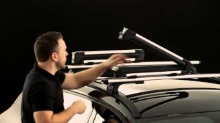 Thule SnowPack 7324 Ski Carrier Installation amp Loading Demonstration [upl. by Maril412]