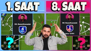 8 SAATTE 1 KLASMANA NASIL ÇIKILIR YENİ OYUNDA KAZANMA TAKTİKLERİM eFootball Mobile 2025 [upl. by Ardnala]