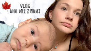 VLOG  Dwa Dni z Nami  Rozpakowujemy nasze Rzeczy  Przeprowadzkowe Zamieszanie 🤯 🍁 🍼 [upl. by Oetomit]