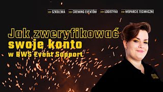 Jak zweryfikować swoje konto w BWS Event Support [upl. by Thatch122]