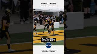 🏈 TEAM WORK MAKES THE DREAM WORK 🔥 americanfootball shorts shortsvideo reels sports highlights [upl. by Mlehliw]