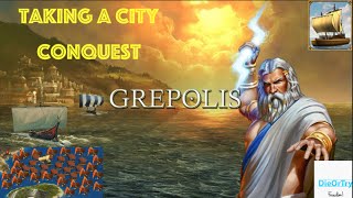 Grepolis  How to Take a City Conquest [upl. by Harms]