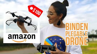 Drone BARATO y fácil de usar  DM107s Review en español [upl. by Daveta]