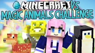 Magical Animals Challenge  Modded Minecraft VS [upl. by Quartana]