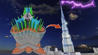 Burj Khalifa  All the Engineering Secrets of the Mega structure [upl. by Dev]