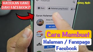 CARA MEMBUAT HALAMAN  FANSPAGE FACEBOOK MUDAH [upl. by Egdamlat309]