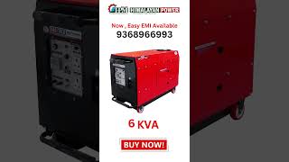 WeldingGenerators Homegenerators 1KVA to 10KVA Portable Generator Buy any Generator with EMI [upl. by Yanaj787]