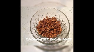 Cacahuates enchilados caseros [upl. by Norrie487]