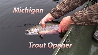 Brook Trout fishing  The Upper Peninsula of Michigan 18quot [upl. by Arremat]