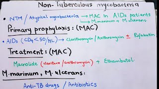 Drugs used in leprosy and NTM atypical mycobacteria antibiotics chemotherapy pharmacology [upl. by Yendahc329]