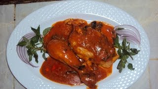 POLLO ENTOMATADO ADEREZADO CON ALBAHACA [upl. by Tsan]