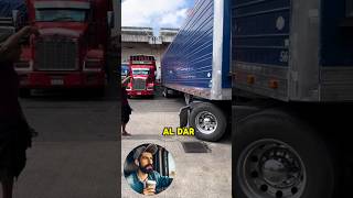 Así maniobra este conductor en México camiones trucks camioneros shorts trailers [upl. by Zanas]