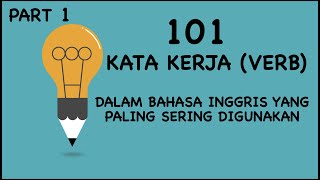 101 Kata Kerja dalam Bahasa Inggris yang Sering digunakan dalam Kehidupan sehari hari 1 [upl. by Hajin155]