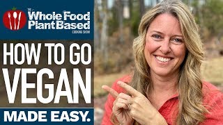 BEGINNERS GUIDE TO GOING PLANT BASED » how to go vegan [upl. by Jelle]