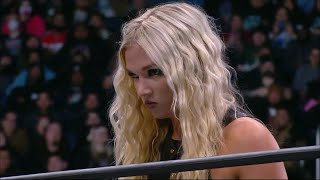 Julia Hart Helps House of Black Win Trios Titles on AEW Revolution Mar 5 2023 [upl. by Ronoh]