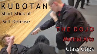 Kubotan Self Defense Hidden Stick  The Dojo Martial Arts Class Clipss [upl. by Levona]