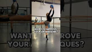 The best exercises for higher arabesques ⬇️🩰 dancer ballet ballettips motivation training [upl. by Yramanna]