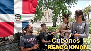 Así reaccionan los CUBANOS a Republica Dominicana  Esto es lo que PIENSAN cuando dices RD en CUBA [upl. by Ellac]