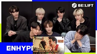 enhypen reaction on main hu sath tere ❤ l bts reaction to bollywood song l [upl. by Sirrot]