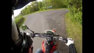 91 kmh beta 50cc factory 2012 gopro [upl. by Ehcadroj840]