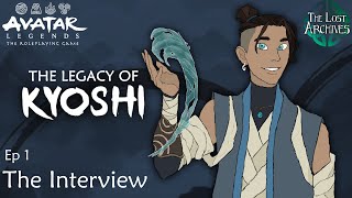 The Interview e1  The Legacy of Kyoshi  Avatar Legends [upl. by Yllek166]