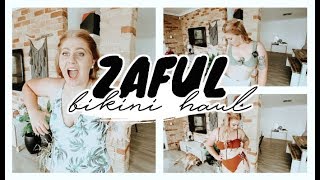 200 ZAFUL BIKINI TRY ON HAUL [upl. by Arahs]