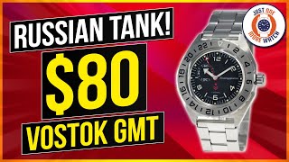 Bargain 80 Vostok GMT Komandirskie 650539 [upl. by Lalittah735]