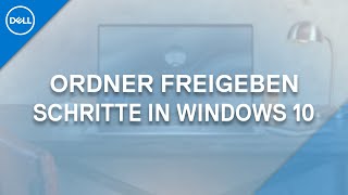 Ordner freigeben in Windows 10 [upl. by Kirven]