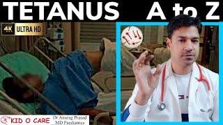 TETANUS क्या है  Cause Symptoms Prevention  Dr Anurag Prasad Hindi [upl. by Nyledaj917]