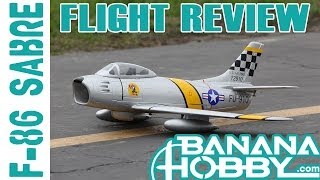 F86 Sabre JPower  Flight Review  EDF Fighter Jet [upl. by Enelaj]