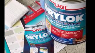 How to use DRYLOK® Masonry Waterproofer to Reclaim Usable Space [upl. by Ahcire]