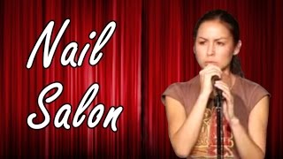 Anjelah Johnson  Nail Salon Stand Up Comedy [upl. by Gnof]