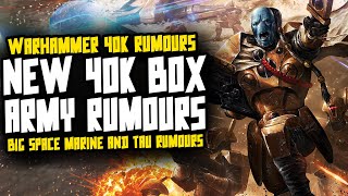 BIG 40K Army Rumours New Boxes and Models [upl. by Narmi]