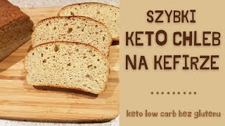 Szybki i prosty KETO CHLEB na kefirze đźŤž Chleb bez glutenu [upl. by Ladnor825]