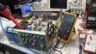 184 How to calibrate an analog oscilloscope [upl. by Shishko284]