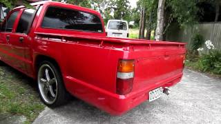 Mitsubishi L200 Ute 13b Full cut Bridgeport rotary [upl. by Davidde]