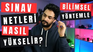 SINAV NETLERİ NASIL YÜKSELİR İZLE NETLERİNİ ARTTIR [upl. by Ahsiret]