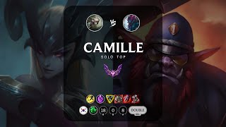 Camille Top vs Trundle  KR Master Patch 148 [upl. by Calendre748]