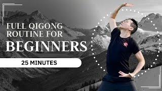 Full Qigong Routine for Beginners  Stress Relief amp Deep Relaxation [upl. by Rebm]