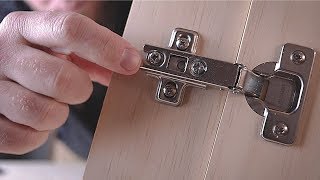 How to Choose Concealed Cabinet Hinges  Making A Better Hinge Jig [upl. by Paxon]