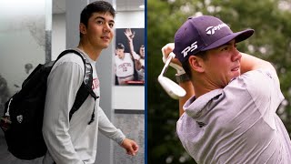 Day in the Life at Stanford  Michael Thorbjornsen  No 1 in PGA TOUR University [upl. by Eadahs]