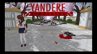 Killing everybody in Yandere Simulator [upl. by Shannen]