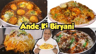 Ande ki Biryani  Egg Biryani Recipe  Kache Ande Ki Biryani  Egg Dum Biryani  Biryani Recipe [upl. by Jereme]